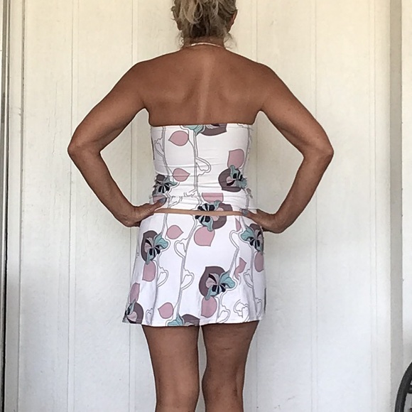 CALVIN KLEIN SWIM TOP AND SKIRT MEDIUM - Picture 5 of 15